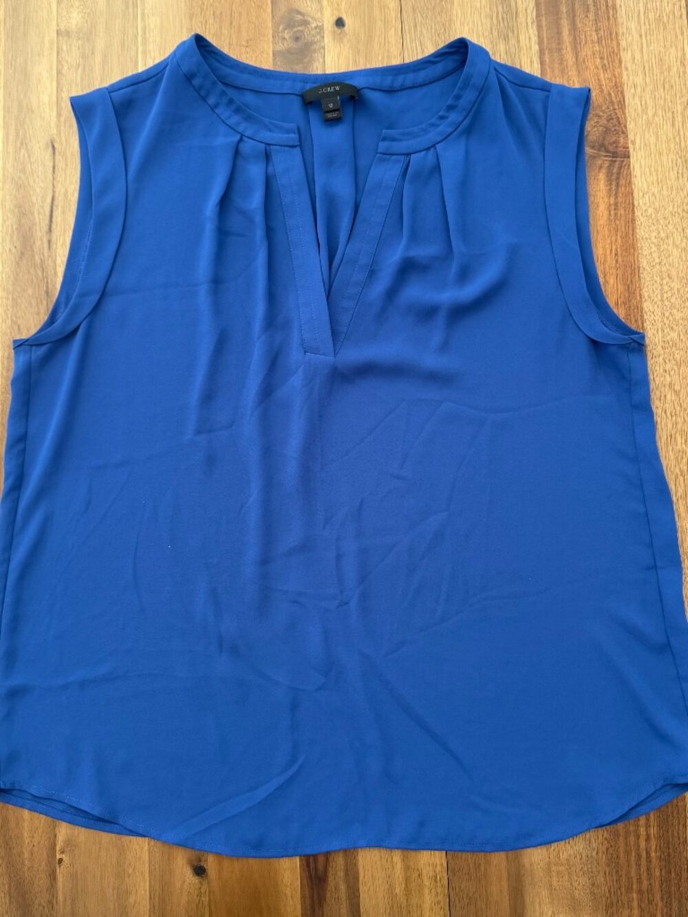 J. Crew Sleeveless Blouse - Size 12